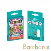 Восковые карандаши ЭНЧЕНТИМАЛС 8цв Умка в кор.10*36шт | фото №0