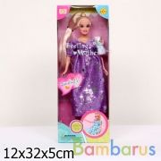 КУКЛА БЕРЕМЕННАЯ (СЪЕМНЫЙ ЖИВОТ) С РЕБЕНКОМ, ОДЕЖДА В АССОРТ. В КОР. 32*12СМ (С) в кор.2*24шт | фото №0