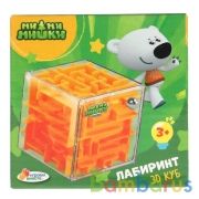 Логическая игра лабиринт Ми-ми-мишки кор.10*10*10см ИГРАЕМ ВМЕСТЕ в кор.2*60шт | фото №0