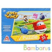 Супер крылья. Пазлы классические в коробке. Пазл 35 деталей. Умные игры в уп.32шт в кор.8уп | фото №0