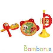 Набор музыкальных инструментов МИМИМИШКИ в пак. (русс. уп.) Играем вместе в кор.2*90шт | фото №0