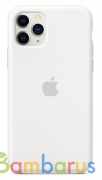 Чехол для Apple iPhone 11 Pro Max Silicon Case Protect (Белый) | фото №0