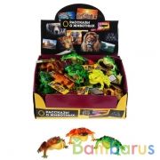 ЛЯГУШКА ПИЩАЩАЯ "ИГРАЕМ ВМЕСТЕ" 10СМ В АССОРТ. В ДИСПЛЕЕ (РУСС. УП.) УП-48ШТ в кор.10уп | фото №0