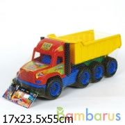 МАШИНКА САМОСВАЛ "БИЗОН" в кор.4шт | фото №0