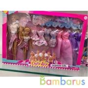 Набор из 2-х кукол (мама+дочка) с набором платьев и аксесс. в кор. в кор.6наб | фото №0