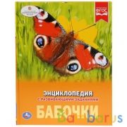 "УМКА". БАБОЧКИ (ЭНЦИКЛОПЕДИЯ А4). ТВЕРДЫЙ ПЕРЕПЛЕТ. БУМАГА МЕЛОВАННАЯ 130Г. 197Х255ММ в кор.15шт | фото №0