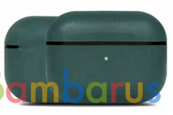 Чехол кожаный для наушников Apple AirPods Pro (Зеленый) | фото №0