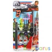 Набор оружия военный, на блистере, 57*28*3см ИГРАЕМ ВМЕСТЕ в кор.2*36шт | фото №0