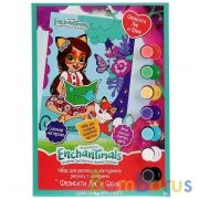 Набор д/тв-ва ЭНЧЕНТИМАЛС роспись холста по номерам, 17х23 см MultiArt в кор.2*24шт | фото №0