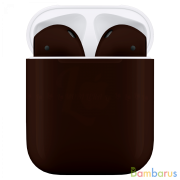 Беспроводные наушники Apple AirPods 2 Color (без беспроводной зарядки чехла) Шоколадный | фото №0