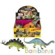 ДИНОЗАВР "ИГРАЕМ ВМЕСТЕ" 25-32СМ, ПИЩАЛКА, В АССОРТ. С ХЭНТЭГОМ В ДИСПЛЕЕ УП-6ШТ в кор.12уп | фото №0