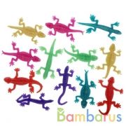 Игрушка лизун цветная ящерица 12шт, в ассорт. в пак. ИГРАЕМ ВМЕСТЕ в кор.2*50шт | фото №0