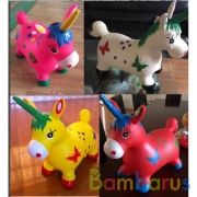 Мяч-прыгун цвет в ассорт. в пак. в кор.30шт | фото №0