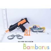 Оружие с присосками + наручники в пак. в кор.2*180шт | фото №0