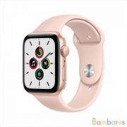 Часы Apple Watch SE GPS 40mm Aluminum Case with Sport Band золотистый/розовый песок MYDN2 | фото №0