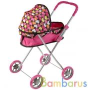 Коляска мет, кол. 4шт*10см рез, рез на руч. канапе круг 45*29.5*56, пакет КАРАПУЗ в кор.2*6шт | фото №0