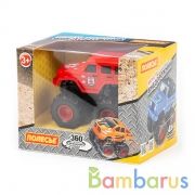 "МОНСТР ВНЕДОРОЖНИК" - "ДЖИП", АВТОМОБИЛЬ ИНЕРЦИОННЫЙ (В КОРОБКЕ) в кор.18шт | фото №0