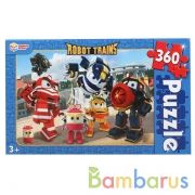 Робот трейнс. Пазлы классические в коробке. Пазл 360 деталей. Умные игры в кор.24шт | фото №0