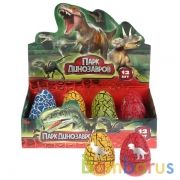 ДИНОЗАВР "ИГРАЕМ ВМЕСТЕ" В АССОРТ. В ЯЙЦЕ В ДИСПЛЕЕ (РУСС. УП.) УП-12ШТ в кор.2*24уп | фото №0