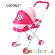 Коляска люлька 1682 в пак. в кор.2*18шт | фото №0