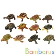 Набор из 12-и черепах PX01-7 в пак. (русс. уп.) в кор.2*84наб | фото №0