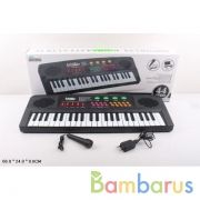 Электроорган  (220v/на бат.) + микрофон YYX-001 в кор. в кор.18шт | фото №0
