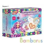 Набор д/детского тв-ва аквамозаика 300 бусин, любимые игрушки МУЛЬТИ АРТ в кор.48шт | фото №0