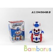 Робот на бат. свет+звук в кор. в кор.2*48шт | фото №0