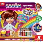 Набор опыты сделай слайм сам единорог, в кор. ИГРАЕМ ВМЕСТЕ в кор.12шт | фото №0