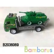 Трейлер инерц. с танком 328-008 в пласт. в кор.2*36шт | фото №0