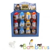 ДИКИЕ ЖИВОТНЫЕ СЕВЕРА "ИГРАЕМ ВМЕСТЕ" 6 АСС. 2-3" В ЦВ. ЯЙЦАХ, В РУСС. ДИСПЛЕЕ (УП-36ШТ) в кор.2уп | фото №0