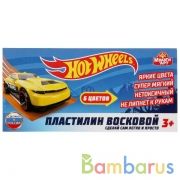HOT WHEELS Пластилин восковой, 6 цв (90 г) MULTIART в кор.30шт | фото №0