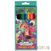 Цветные карандаши ЭНЧЕНТИМАЛС 12цв, шестигран Умка в кор.20*12шт | фото №0