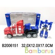 Трейлер инерц. с машинкой-робот в кор. в кор.36шт | фото №0