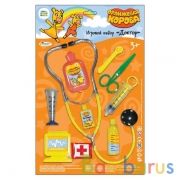 Набор доктора Оранжевая корова блист., 35*24,8*2,7см ИГРАЕМ ВМЕСТЕ в кор.2*60шт | фото №0