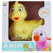 Каталка-утка на бат. свет+звук 8814-1 в кор. в кор.96шт | фото №0