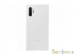 Чехол Samsung Leather Cover Note 10+ (Белый) | фото №0