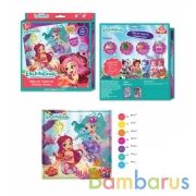 Наб д/тв-ва ЭНЧАНТИМАЛС алмазная мозаика 20*20 см MultiArt в кор.40шт | фото №0