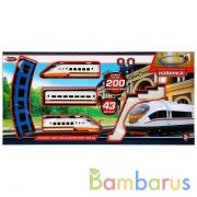 Железная дорога 200см, на бат. в кор. ТМ "ИГРАЕМ ВМЕСТЕ" в кор.2*12шт | фото №0