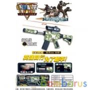 Автомат с лазер. прицелом, с глушителем 133C в кор. в кор.40шт | фото №0