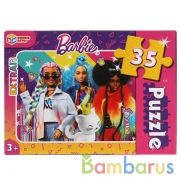 Барби. Макси-пазлы  в коробке. Пазл 35 деталей. Умные игры в кор.24шт | фото №0