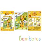 Набор д/дет тв-ва, Оранжевая корова аппл-ция из фетра (17х23см) МУЛЬТИ АРТ в кор.48шт | фото №0