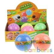 Шариковый крупнозерн. незаст. пласт-н Мультиарт Ми-ми-мишки, 12гр. в шаре в дисплее уп-6шт в кор.8уп | фото №0