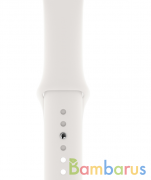 Ремешок Sportband для Apple Watch 42/44mm силиконовый (Белый) | фото №0