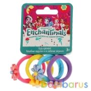 Аксессуары д/девочек ЭНЧЕНТИМАЛС резинки д/волос с украш. цветы, 4шт МИЛАЯ ЛЕДИ уп-10шт в кор.100уп | фото №0