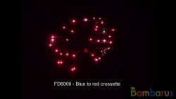 FD6006 BLUE TO RED CROSSET | фото №0