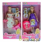 Кукла беременная с аксесс. в кор. в кор.2*48шт | фото №0