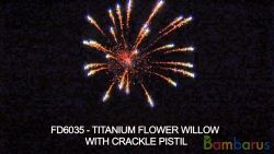 FD6035 TI-FLOWER WILLOW WITH CRACKLING PISTIL | фото №0
