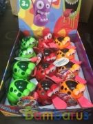 Игрушка "Играем вместе" летающая лягушка со светом, цвет в ассорт. в дисплее уп-12шт в кор.12уп | фото №0