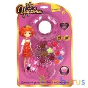 Косметика ДЛЯ ДЕВОЧЕК Царевны тени для век с блестками, блески, блистер МИЛАЯ ЛЕДИ в кор.2*72шт | фото №0